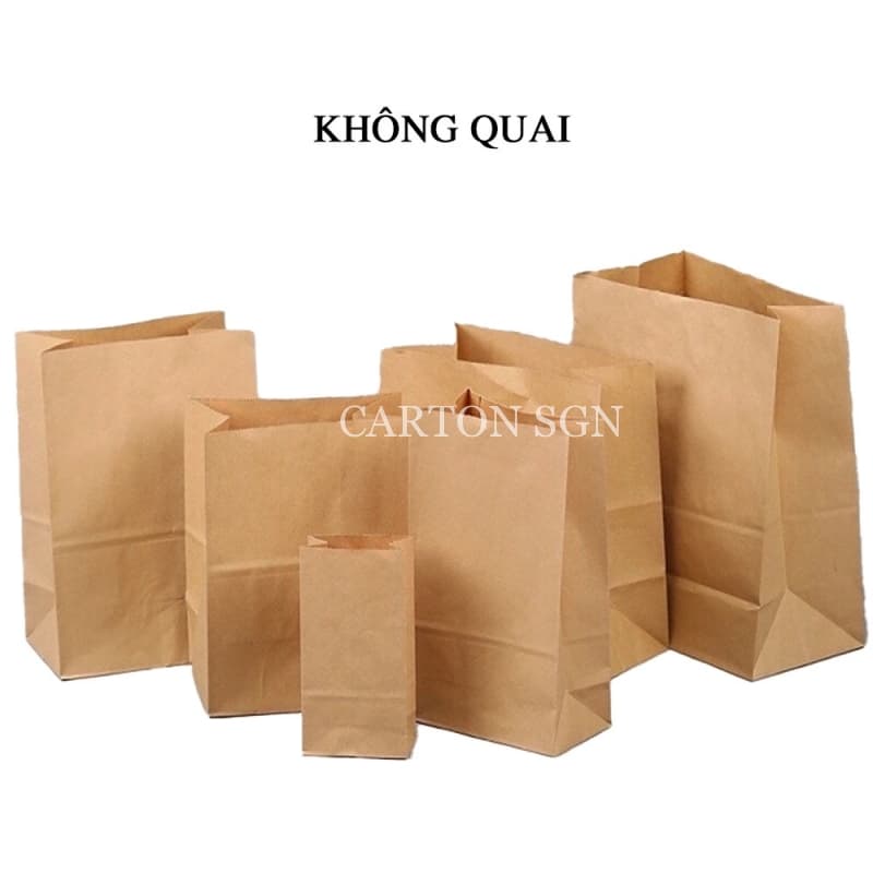 Túi giấy Kraft không quai